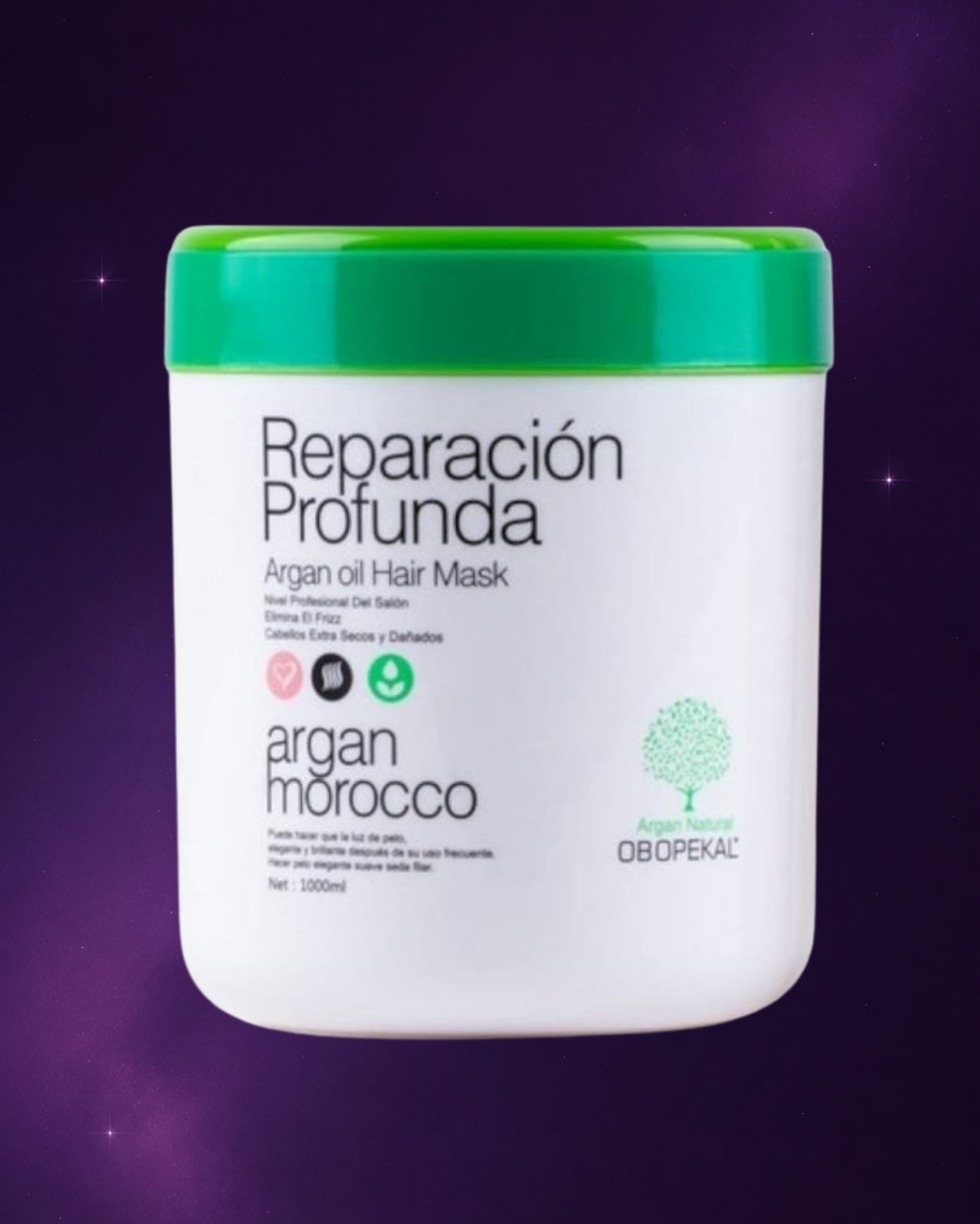 Mascarilla Argan Morocco Reparación Profunda Obopekal