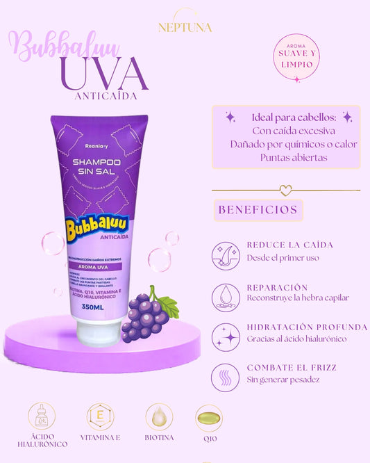 Shampoo Bubbaluu Uva