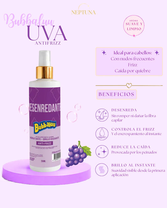 Desenredante Bubbaluu Uva