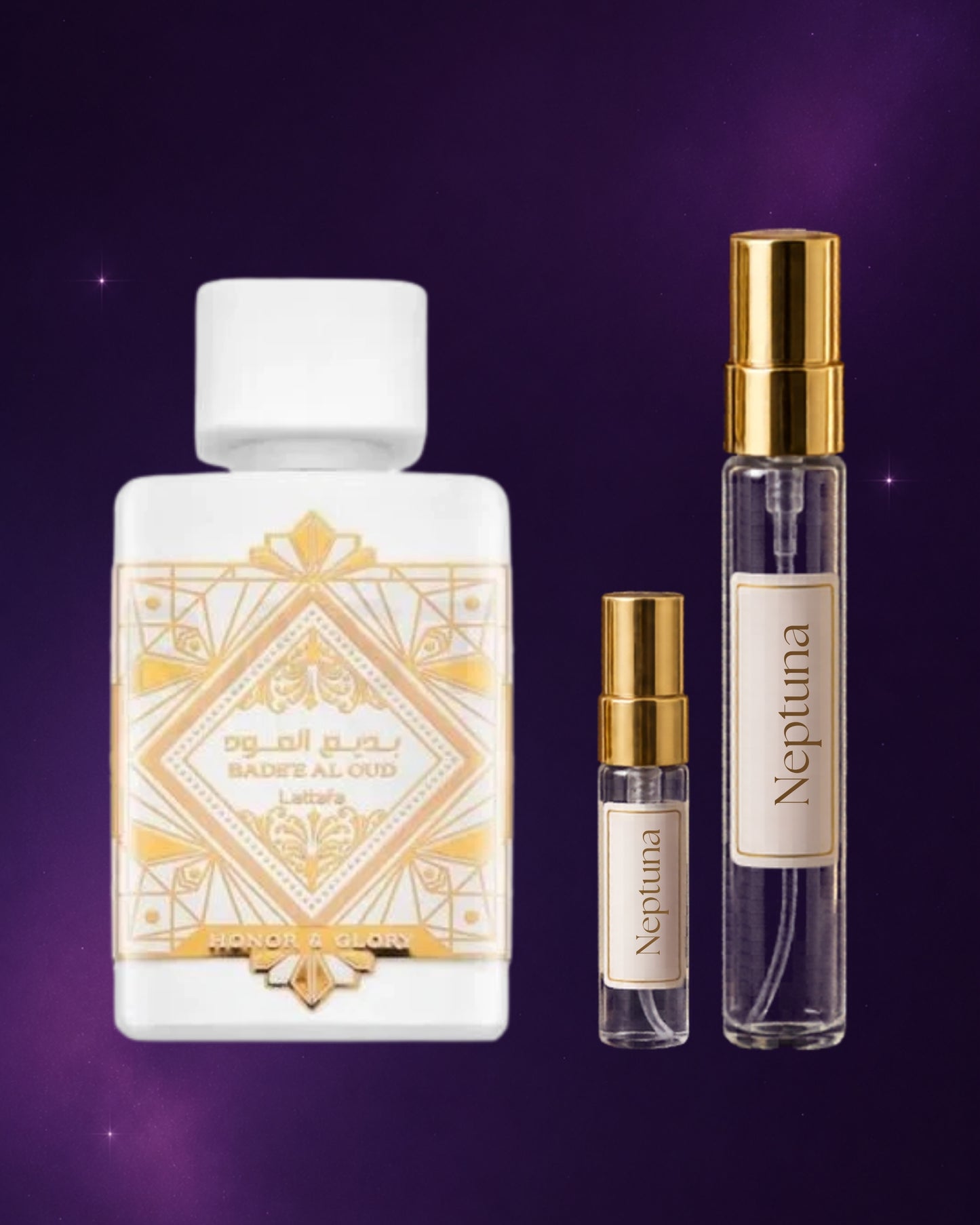 Decant Lattafa Badee Al Oud Honor & Glory EDP