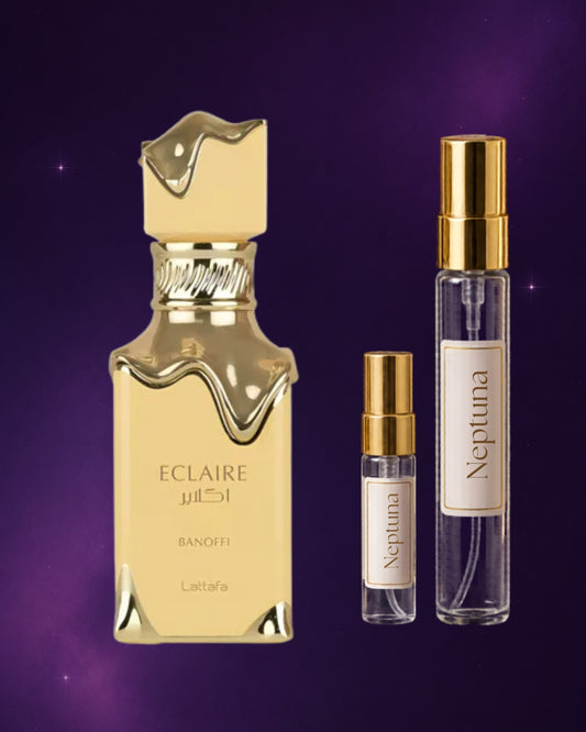 Decant Lattafa Eclaire Banoffi EDP