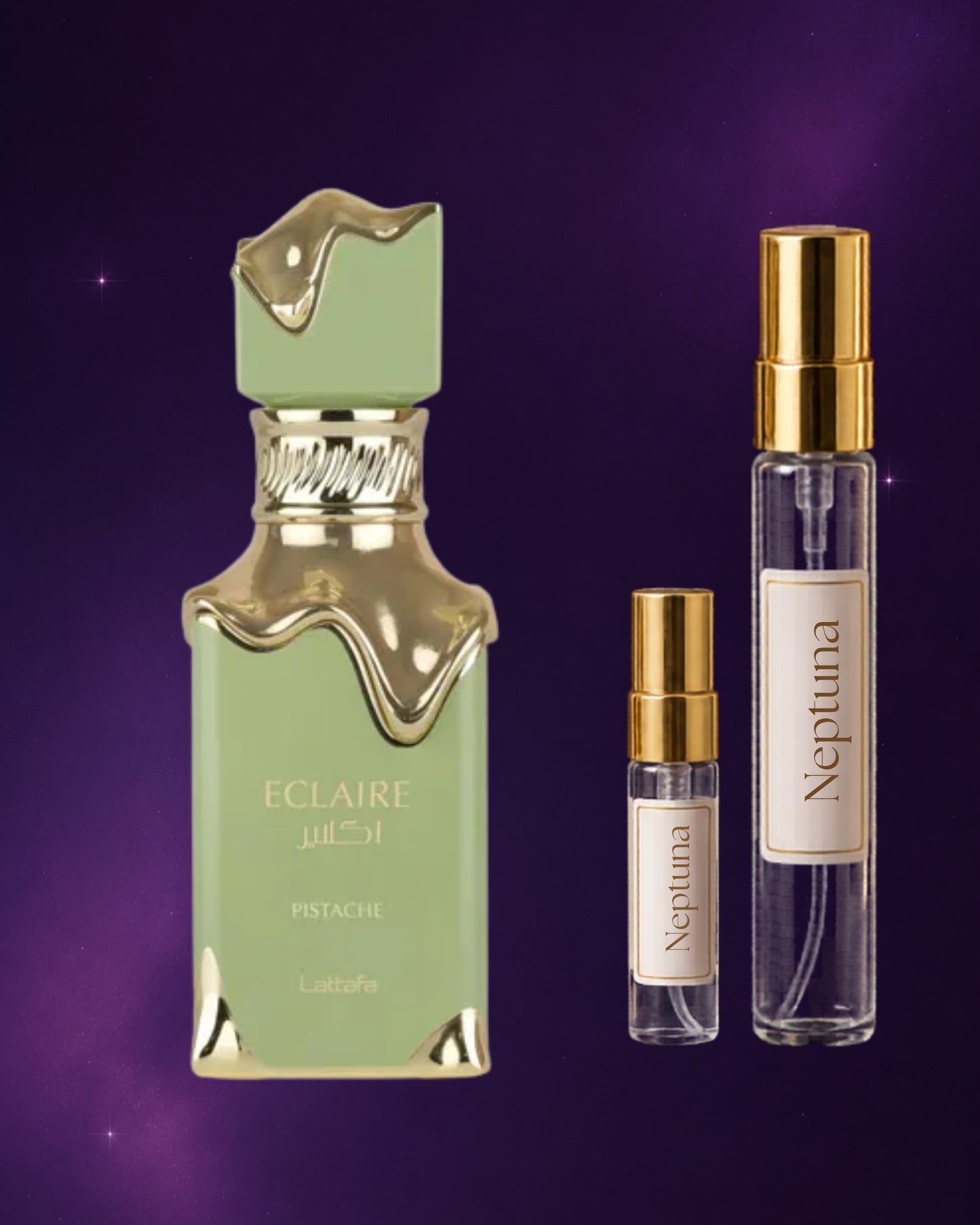 Decant Lattafa Eclaire Pistache EDP
