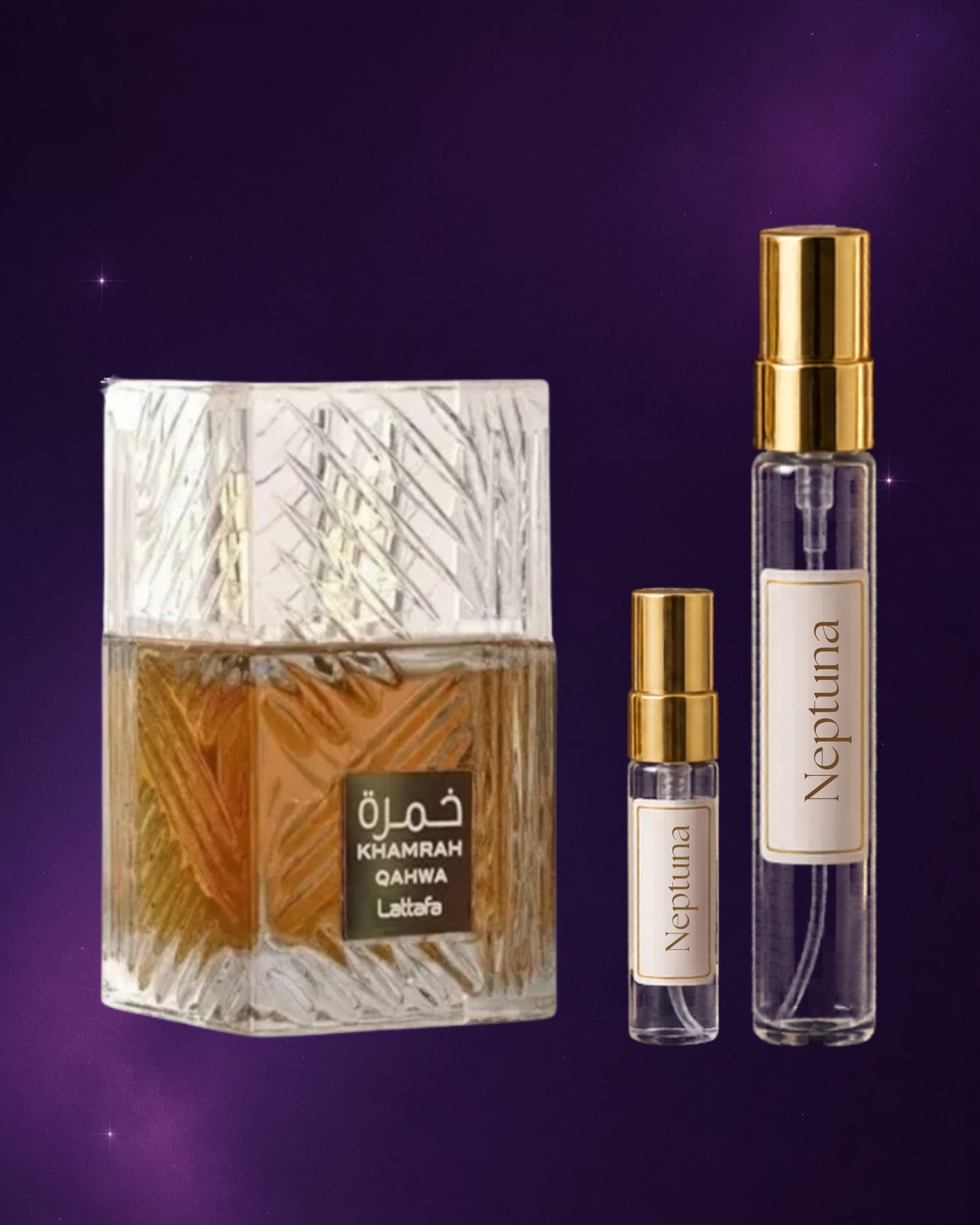 Decant Lattafa Khamrah Qahwa EDP