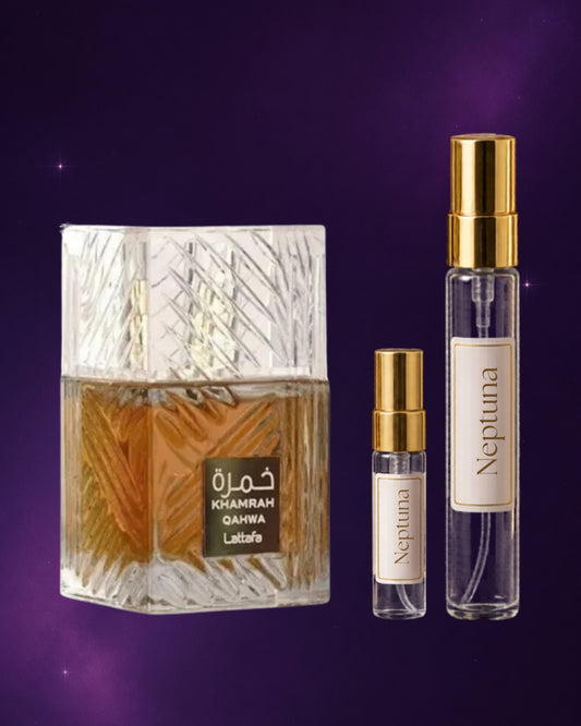 Decant Lattafa Khamrah Qahwa EDP