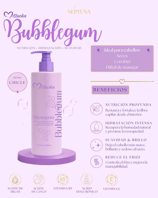 Shampoo Misucka Bubblegum Nutrición