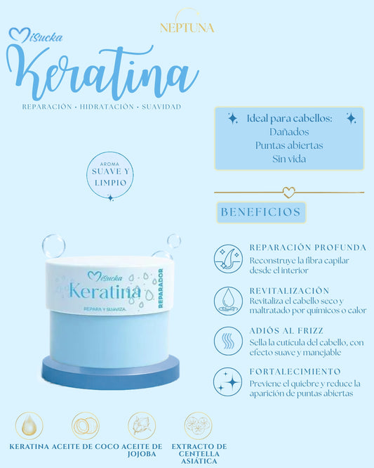Mascarilla Misucka Keratina Reparación