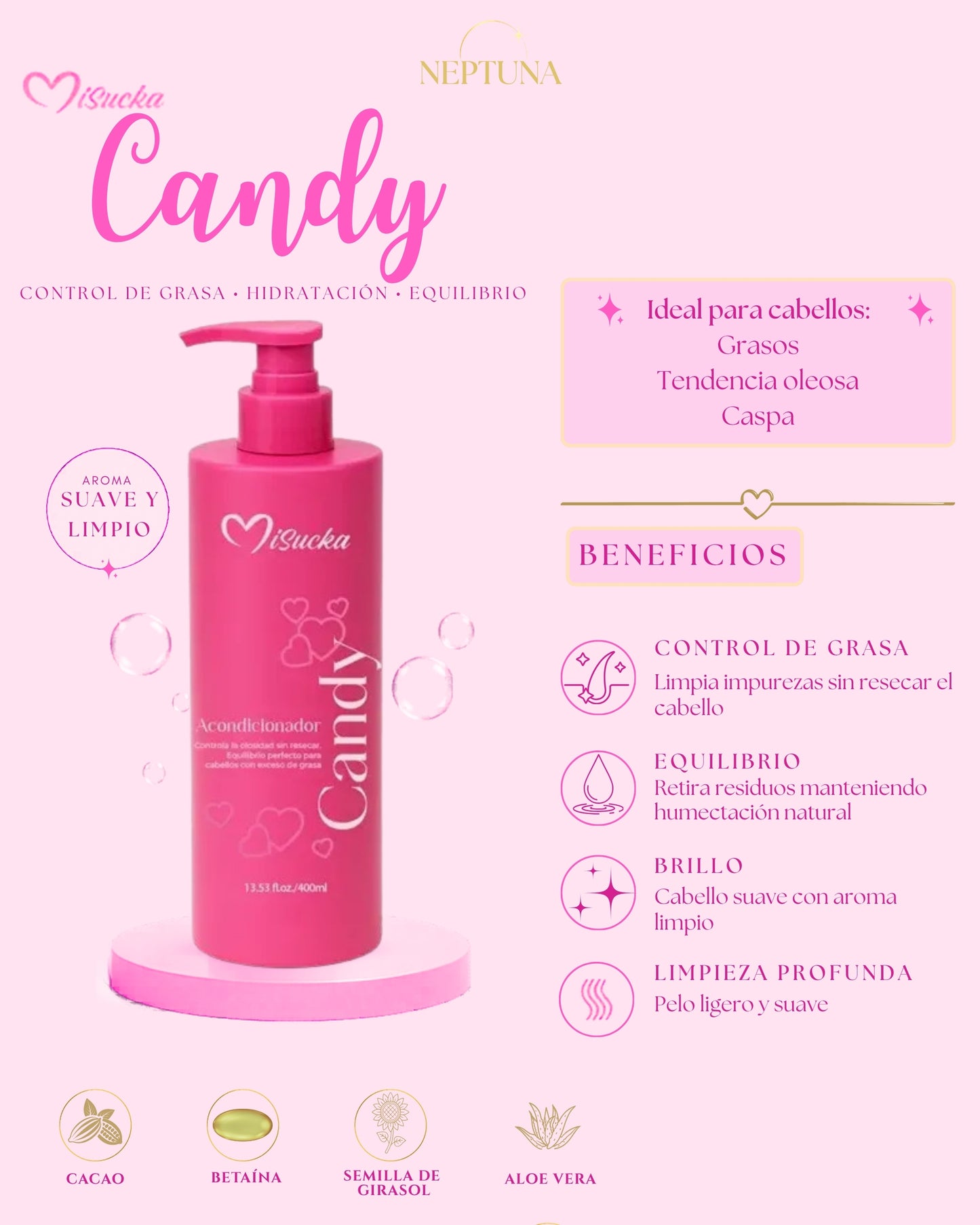 Acondicionador Misucka Candy Seborregulador