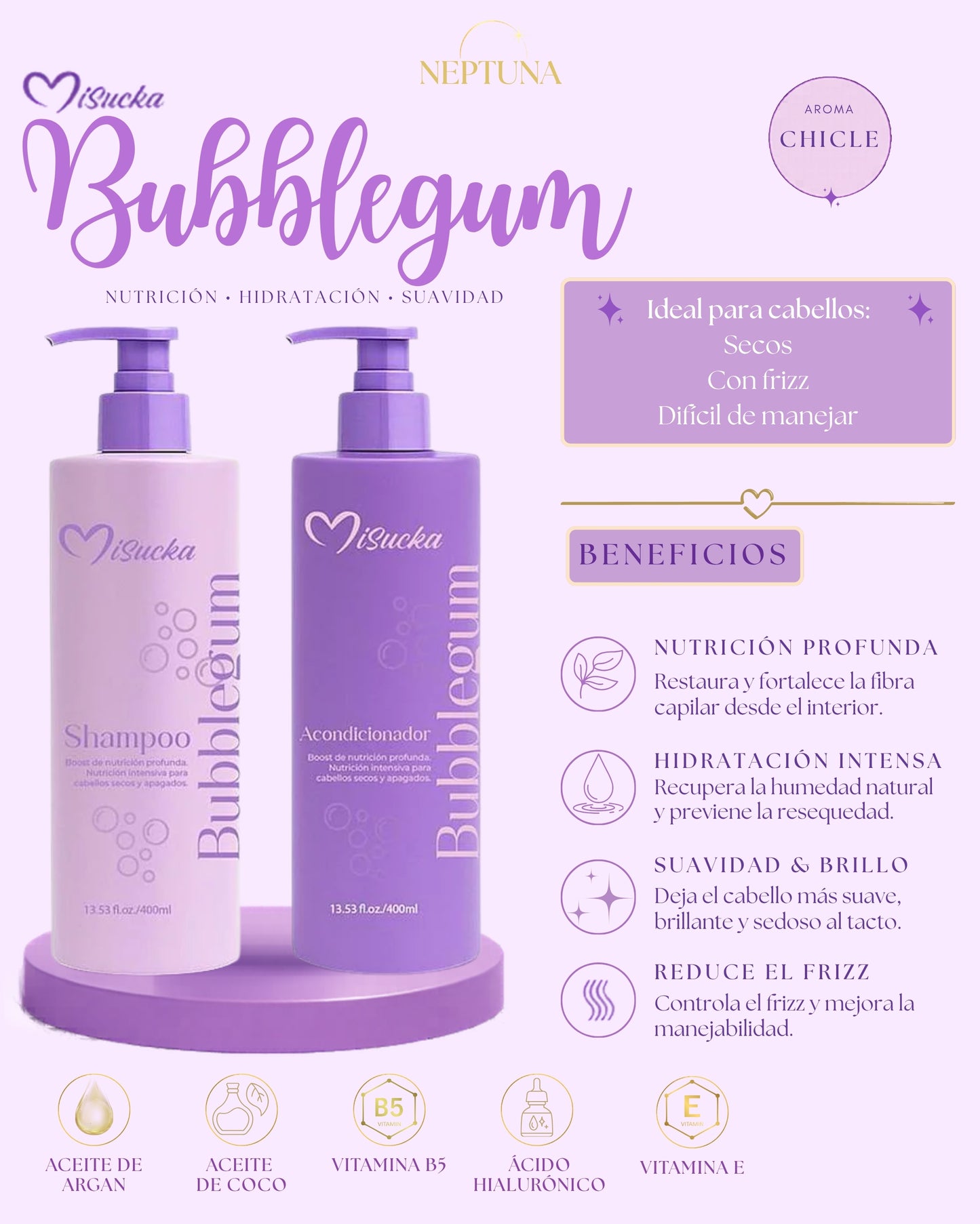 Ritual Esencial Misucka Bubblegum Nutrición