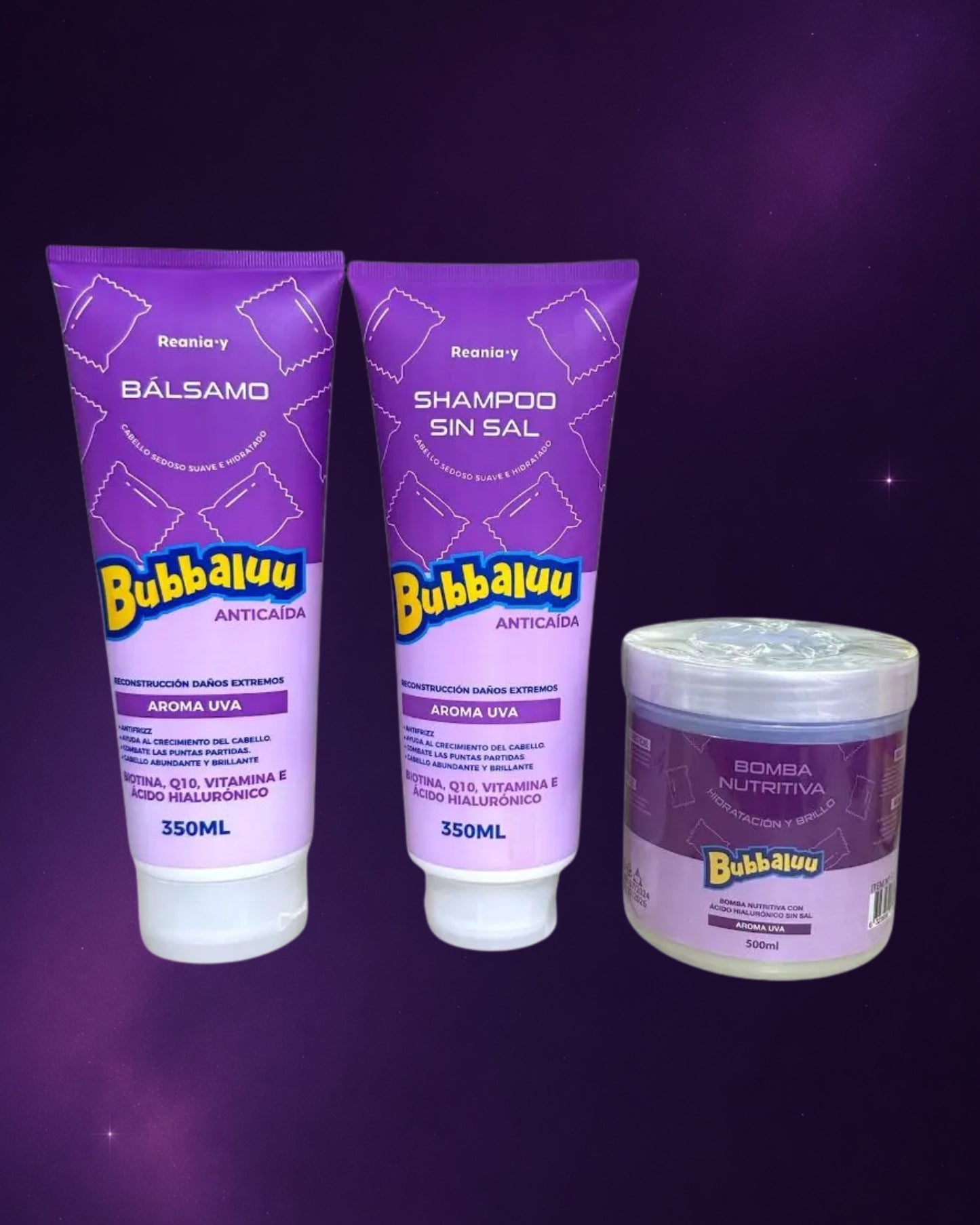 Kit Glow Bubbaluu - Ritual Completo + 1 Extra a elección