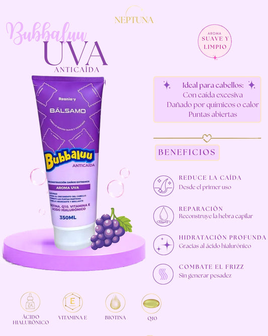 Acondicionador Bubbaluu Uva