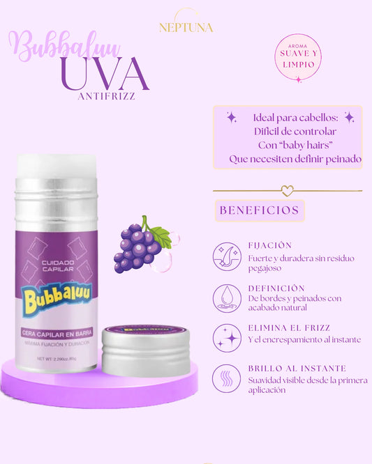 Cera para peinar Bubbaluu Uva
