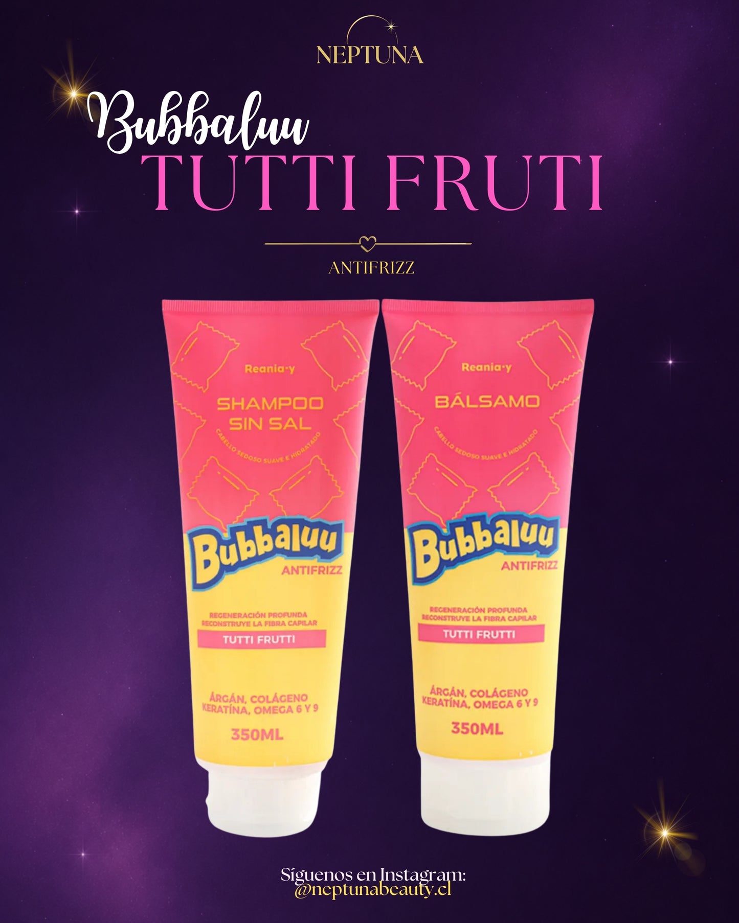 Kit Esencial Bubbaluu Tutti Fruti
