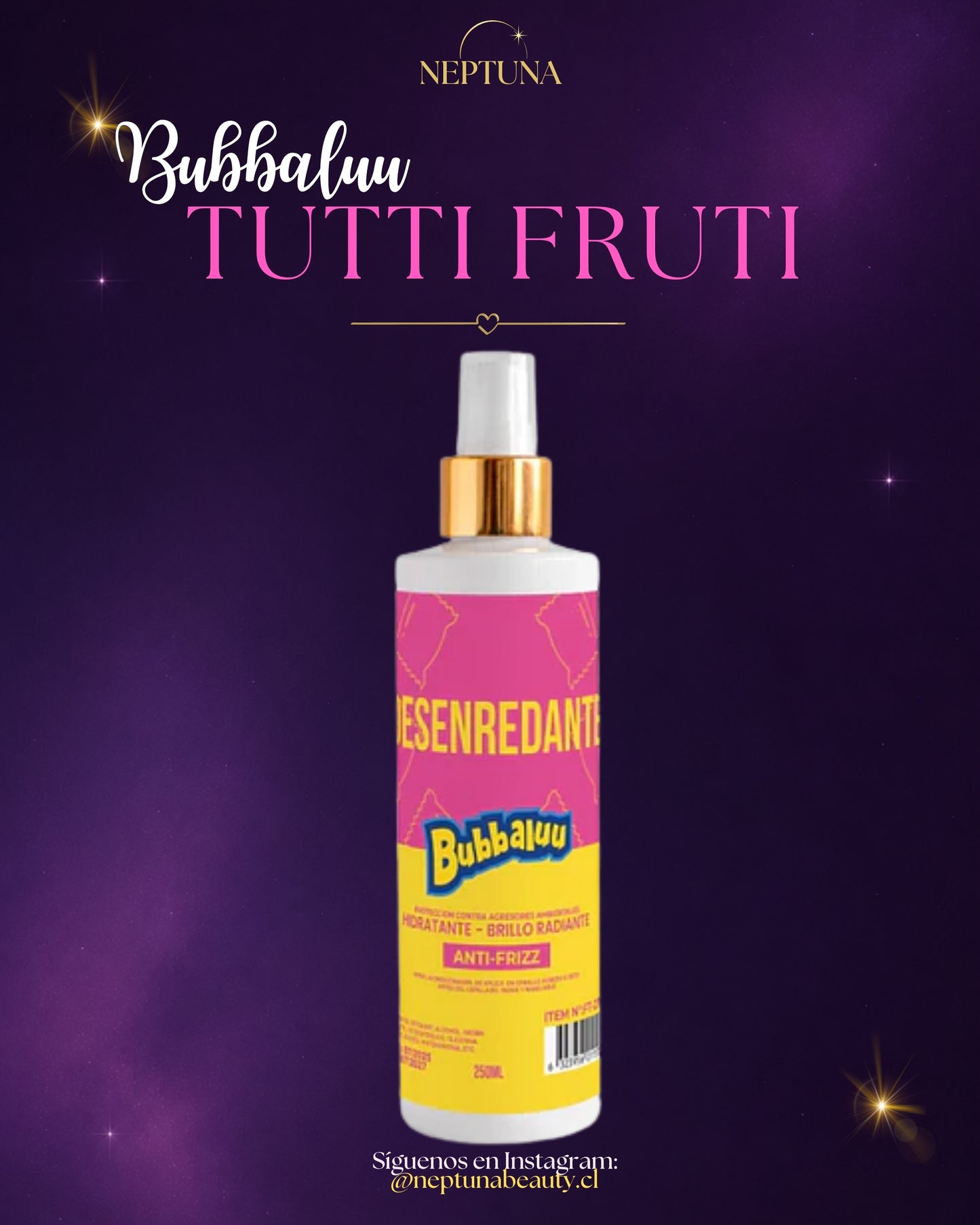 Desenredante Bubbaluu Tutti Fruti