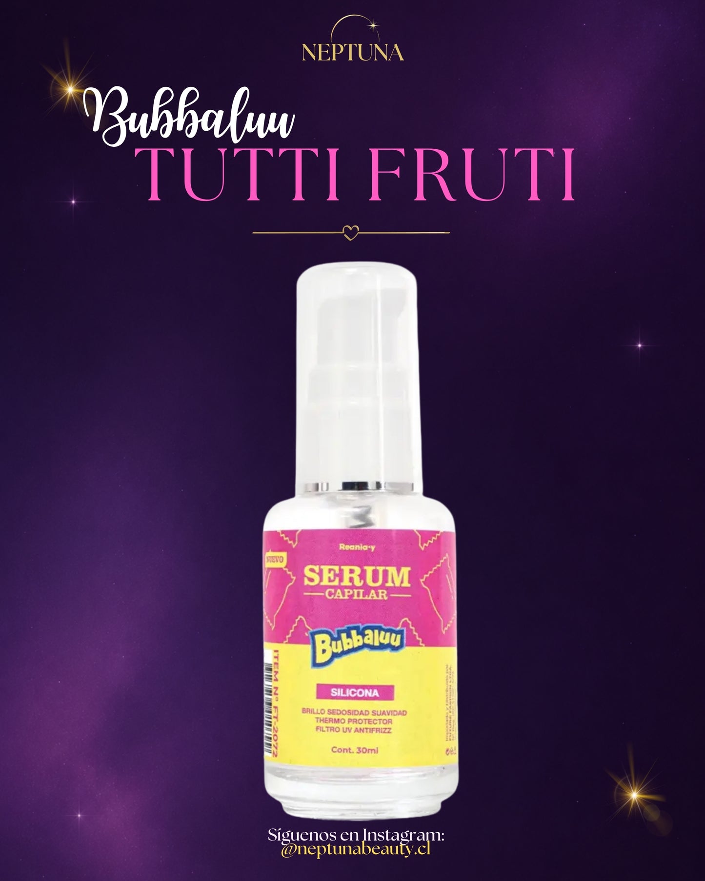 Serum Capilar Bubbaluu Tutti Fruti