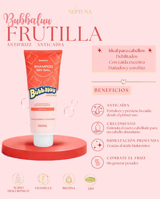 Shampoo Bubbaluu Frutilla